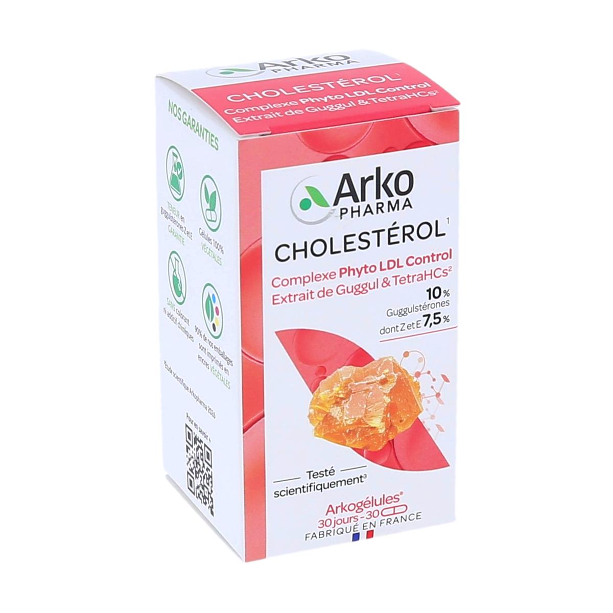 Arkopharma Phyto LDL Control Complex (Guggul Extract & TetraHCs)