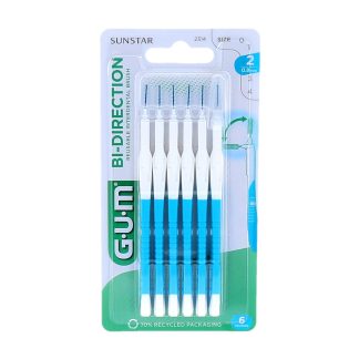 GUM Bi-Direction Reusable Interdental Brushes 0